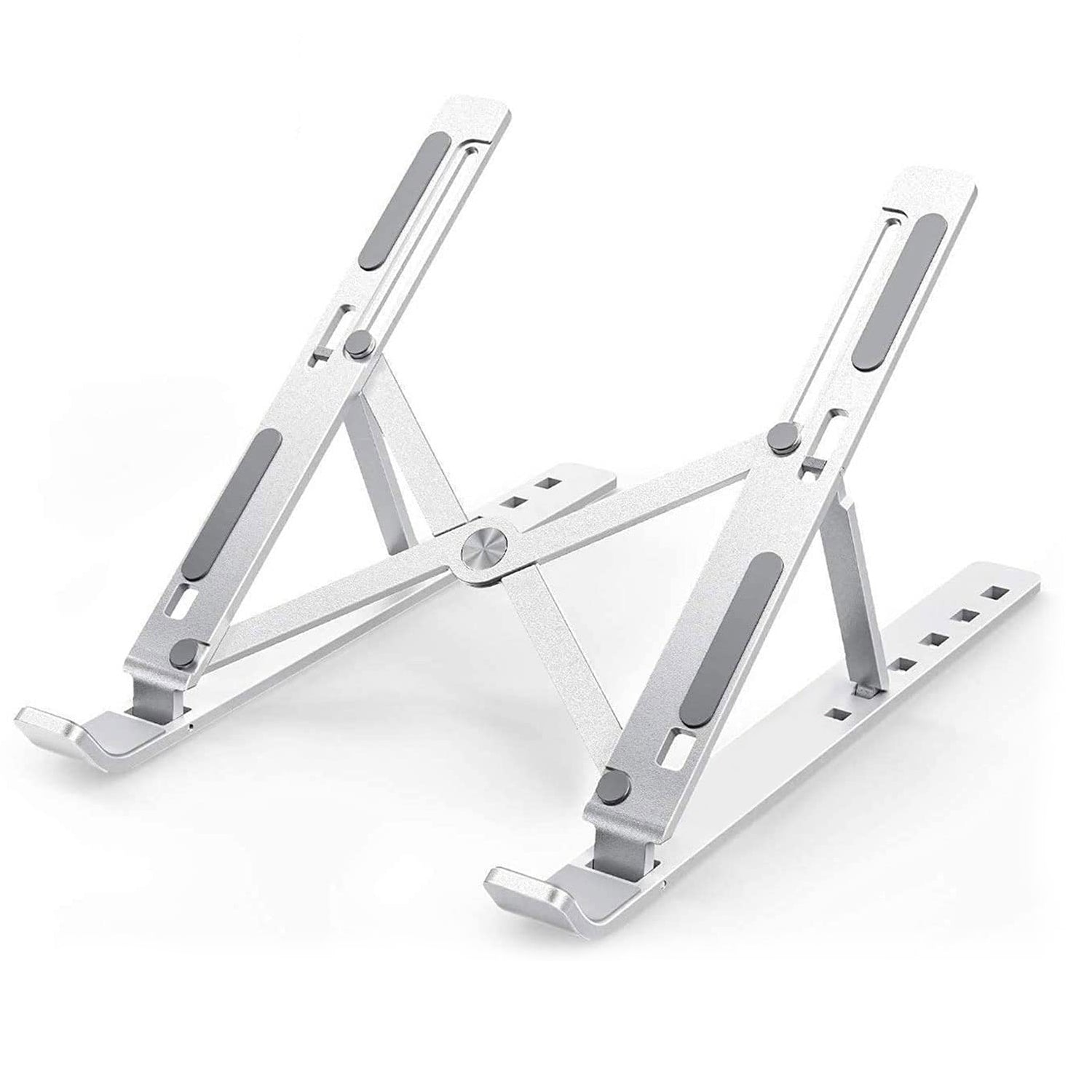 12874 Laptop Stand for Desk | Metal Portable Laptop Stand, with 7 Adjustable Angles | Laptop Riser, Phone, and Tablet Stand | Compatible for All Laptop 12874 Laptop Stand for Desk | Metal Portable Laptop Stand, with 7 Adjustable Angles | Laptop Riser, Phone, and Tablet Stand | Compatible for All Laptop